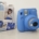 Fototcamere Istax Fuji per Stampa Immediata Celeste